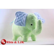 ICTI Audited Factory jouet en peluche pour éléphant vert